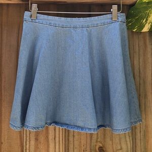 Denim Mini Skirt